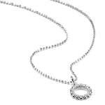 Bejewelled Circle of Love Necklace