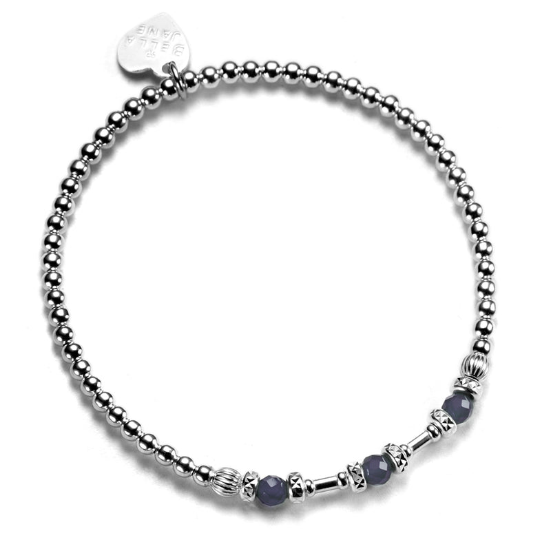 Bejewelled Midnight Bracelet