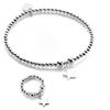 Bitsy Star Bracelet and Ring Set
