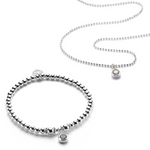 Bling Bracelet and Necklace Set