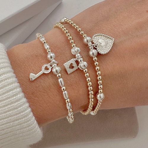 Personalised Heart of Hearts Bracelet