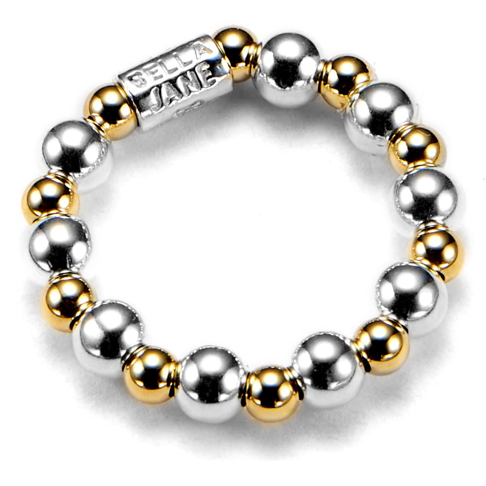 Mixed Metal Stacking Ring (Gold/silver) – Bella Jane Jewellery