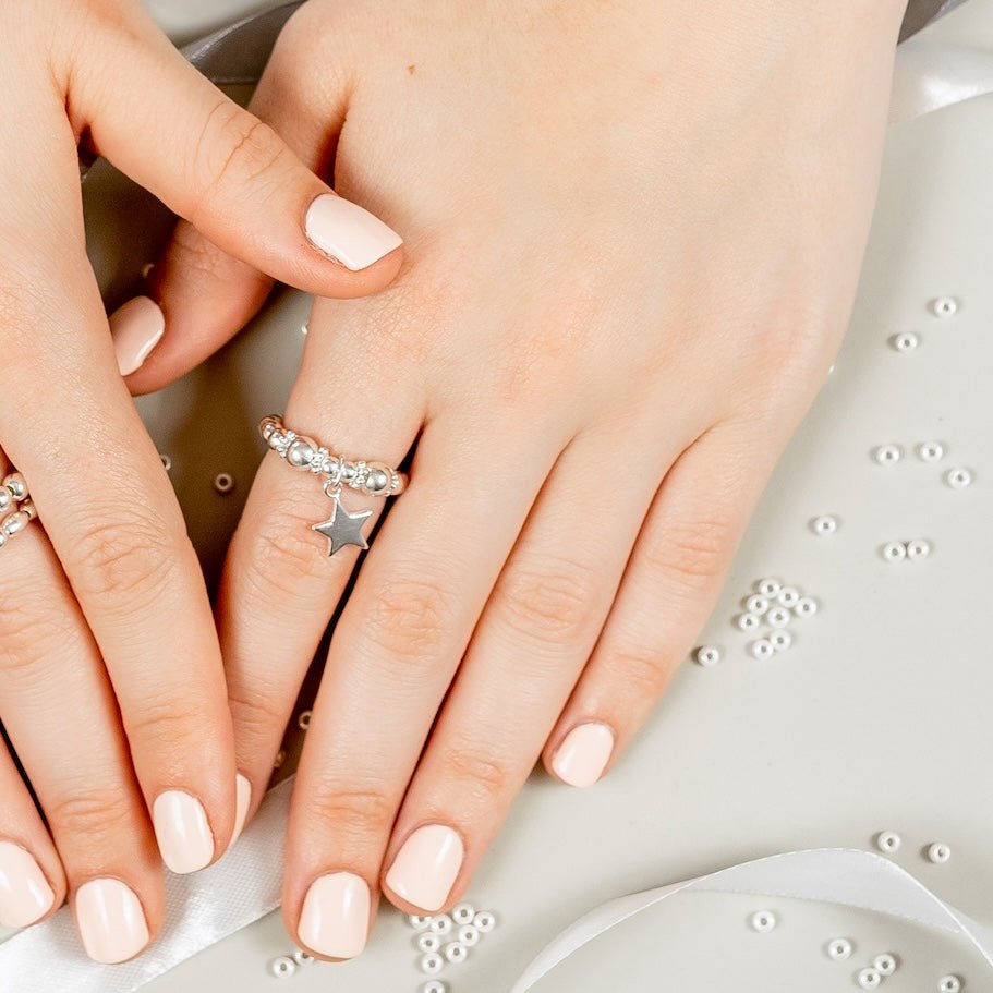 Bitsy Star Bracelet and Ring Set