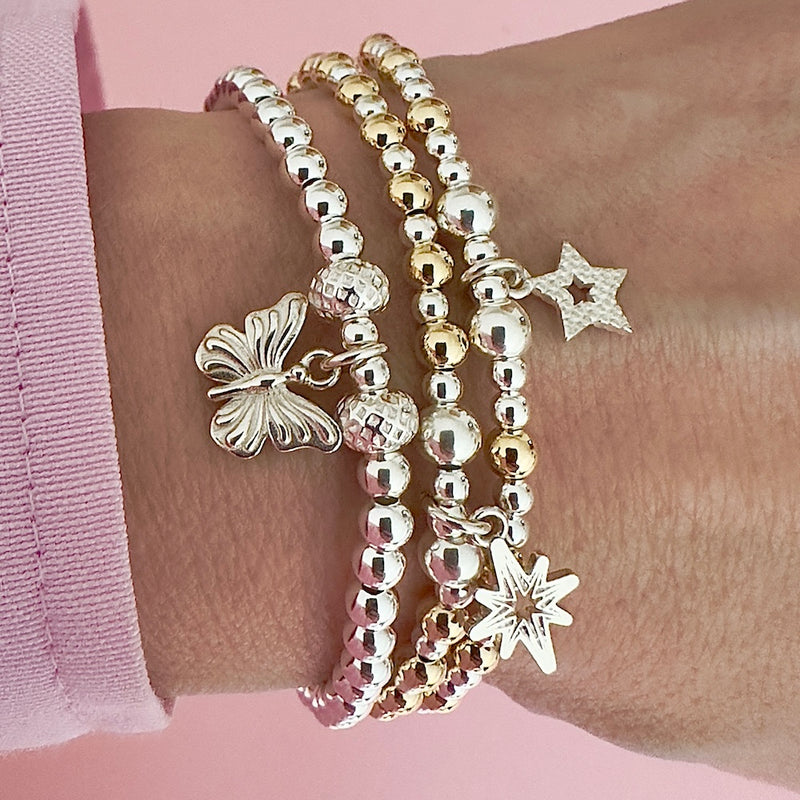 SS15 - Mixed Metal Star Bracelet