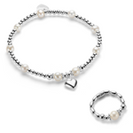 Love of Pearl Bracelet and Ring Set