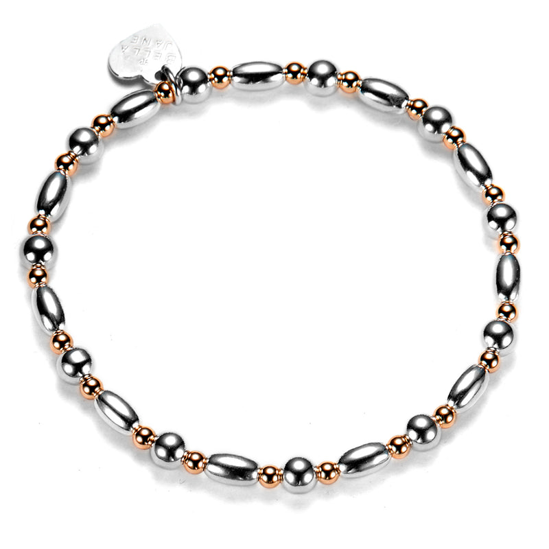 Lyra Bracelet (Silver/Rose Gold)