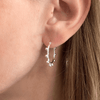 Bobble Hoop Earrings