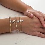 Gold Bitsy Star Bracelet