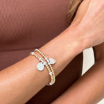 Personalised Bobble Disc Bracelet