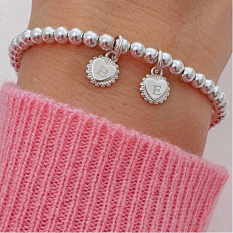 Personalised Initial Disc Bracelet (2 discs)