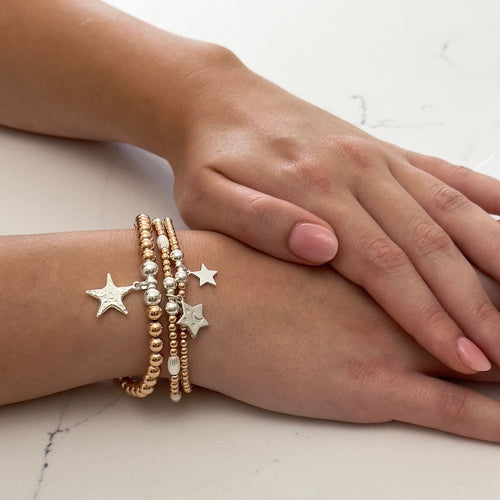 Rose Gold Large Star Bracelet