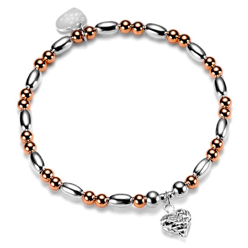 All That Glitters Heart Bracelet