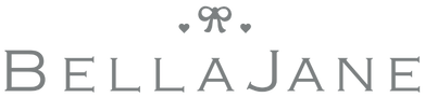 Bella Jane logo in grey on a transparent background