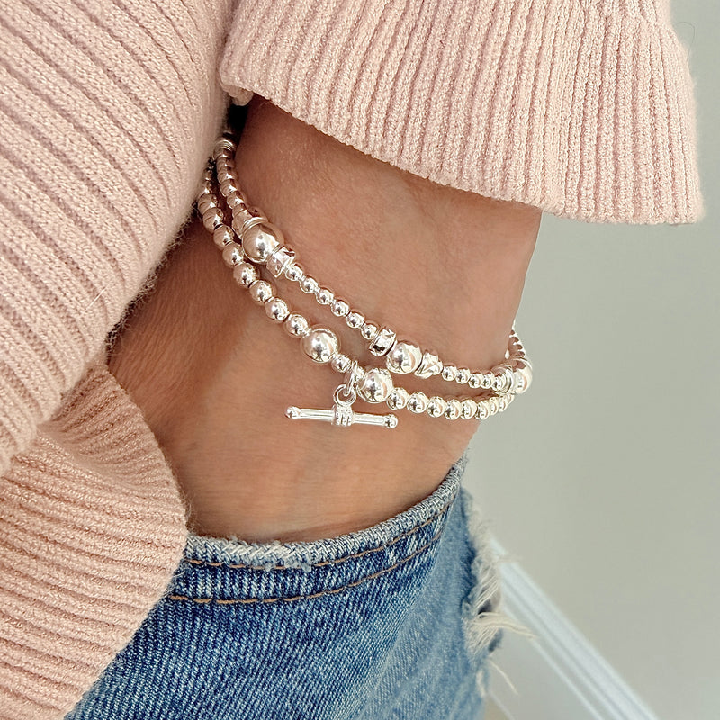 T-Bar Bracelet Duo