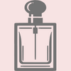 A perfume bottle symbol.