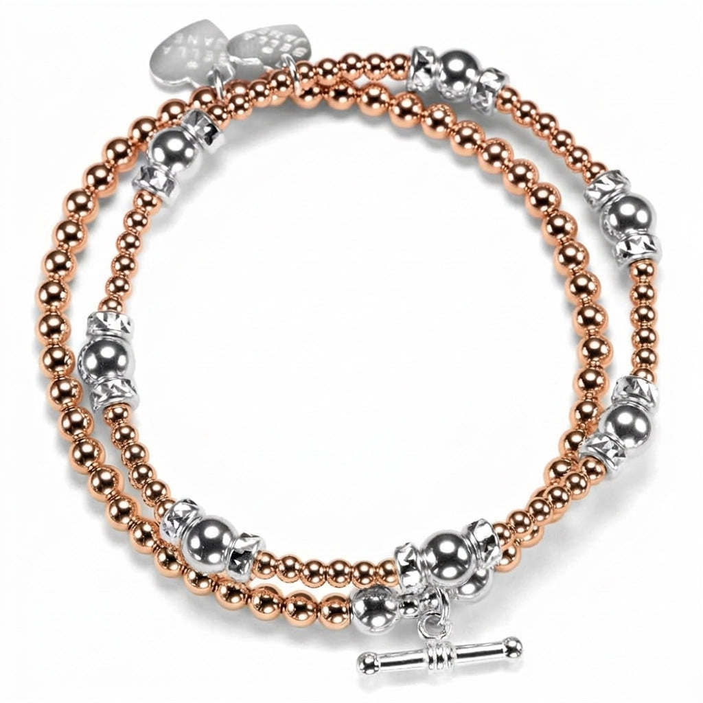 T-Bar Bracelet Duo