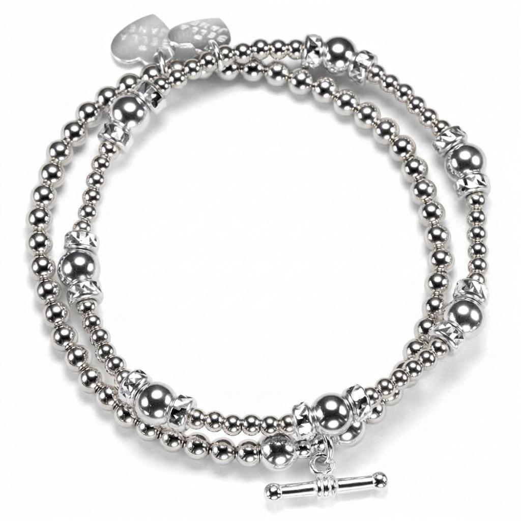 T-Bar Bracelet Duo