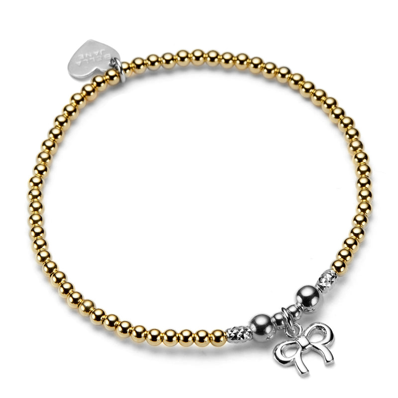 Gold Bella Bow Bracelet