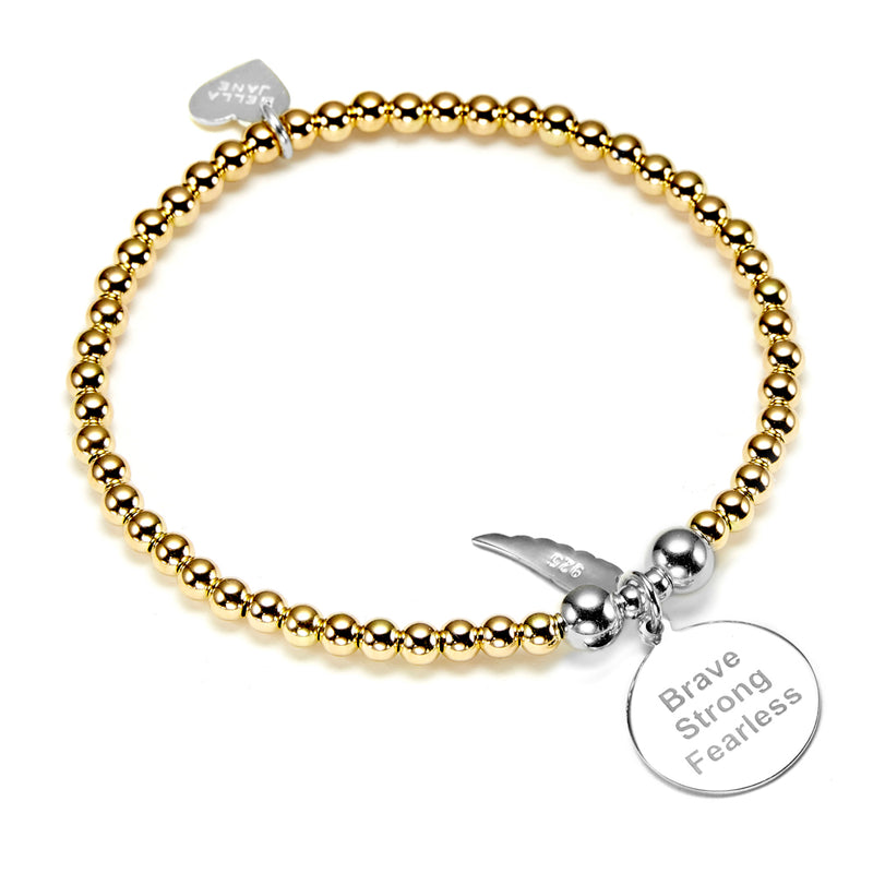 Brave, Strong, Fearless Bracelet