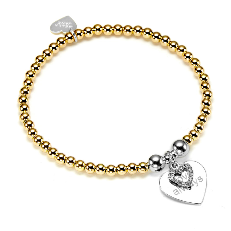 Friends Always Charms and Bracelet Set