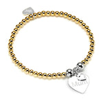 Gold Mum Bracelet