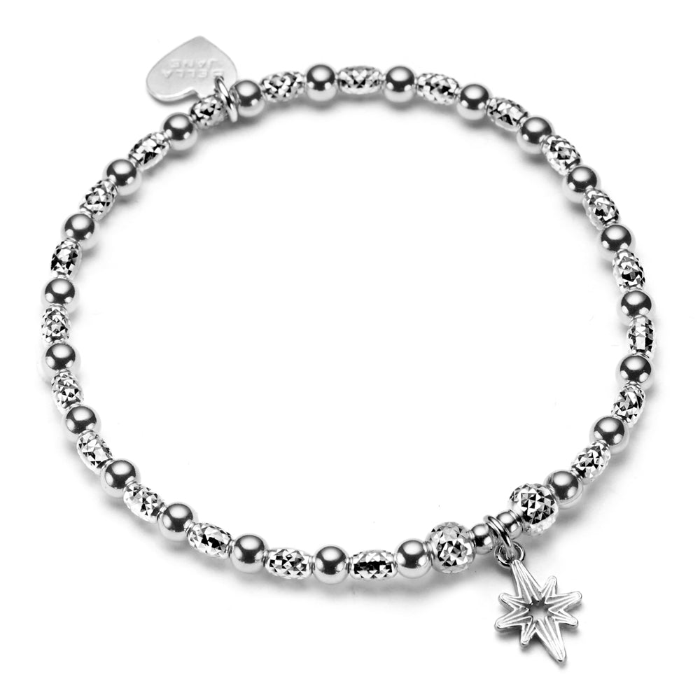 sterling silver guiding star bracelet