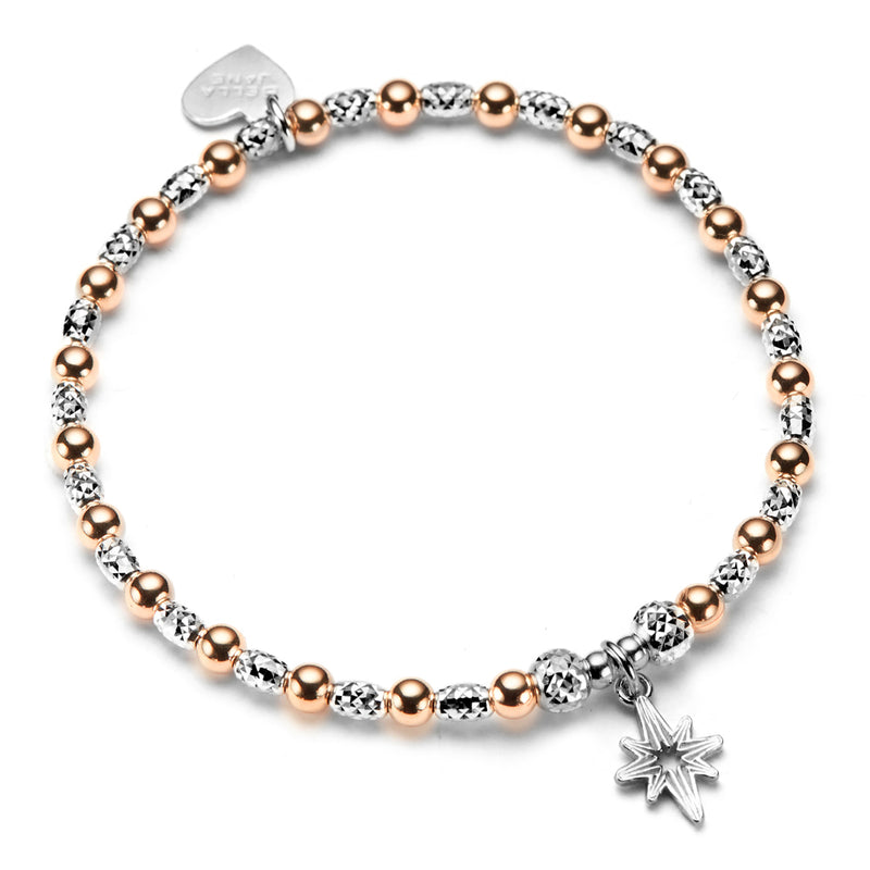 Guiding Star Bracelet (Rose gold/Silver)