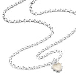 Ivory Bobble Heart Necklace