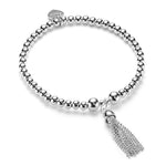 sterling silver tassel bracelet