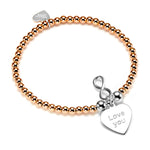 Rose Gold Love You Bracelet