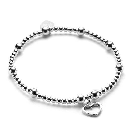 sterling silver valentine bracelet